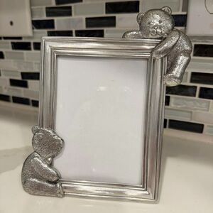 Royal Selangor High Quality Rectangular Teddy Bear Photo Frame 3R
